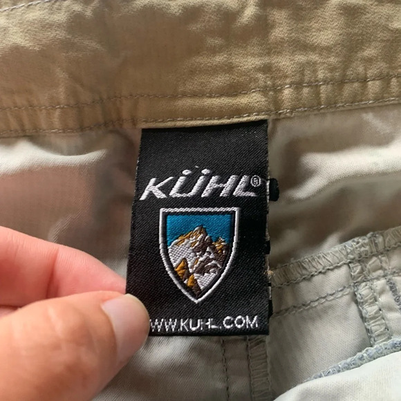 Kuhl Women’s Cropped Capri Pants  Stretch Kuhldry Hiking Gorpcore Size 8 - Picture 3 of 16